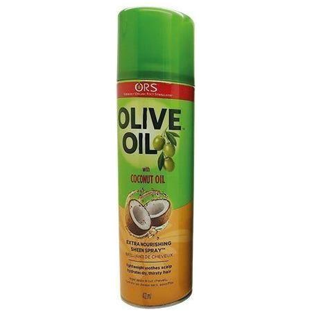 ORS Olive Oil Coconut Oil Extra Sheen Nourishing Spray 472ml - gtwtoporld.com