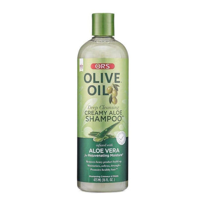 ORS Olive Oil Creamy Aloe Vera Shampoo 16oz - gtwtoporld.com