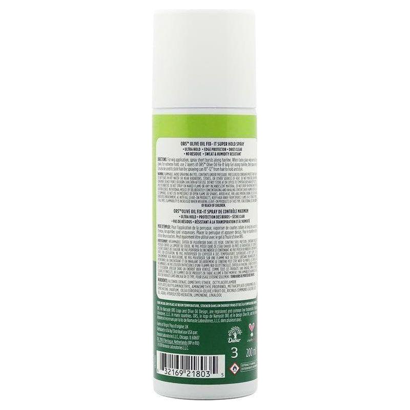 ORS Olive Oil Fix - It Super Hold Spray with Castor Oil 200ml - gtwtoporld.com