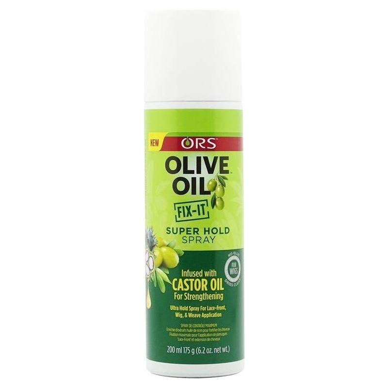 ORS Olive Oil Fix - It Super Hold Spray with Castor Oil 200ml - gtwtoporld.com