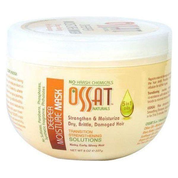 Ossat Deeper Moisture Mask Strengthen &amp; Moisturize Dry, Brittle Damaged Hair 227 - gtwtoporld.com