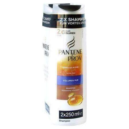 Pantene Pro - V Volumen Pure Shampoo 2x250ml - gtwtoporld.com