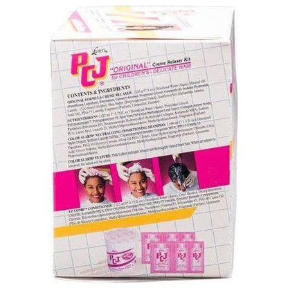 PCJ ORIGINAL Creme Relaxer Kit for Children, Regular - gtwtoporld.com