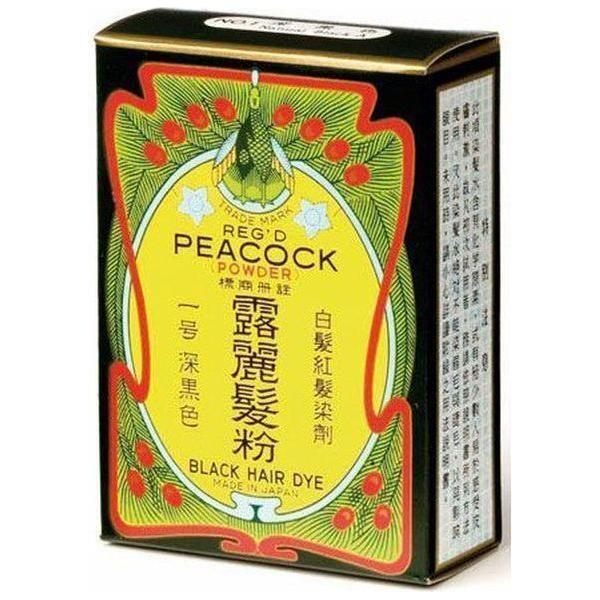 Peacock Hair Dye Powder Natural Black 6G - gtwtoporld.com