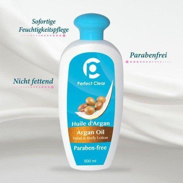 Perfect Clear Argan Oil Hand &amp; Body Lotion, Paraben free 500ml - gtwtoporld.com