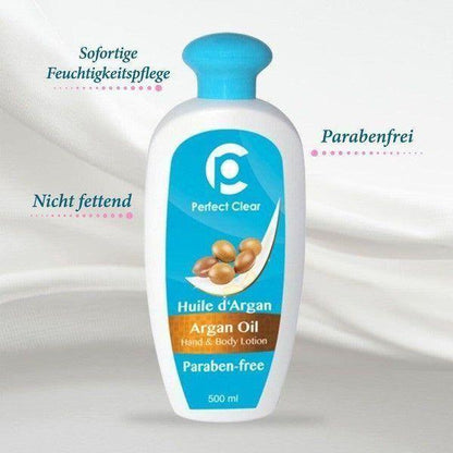 Perfect Clear Argan Oil Hand &amp; Body Lotion, Paraben free 500ml - gtwtoporld.com