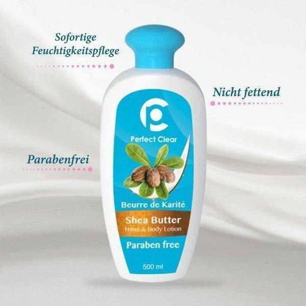 Perfect Clear Shea Butter Hand &amp; Body Lotion, Paraben free 500ml - gtwtoporld.com