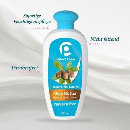 Perfect Clear Shea Butter Hand &amp; Body Lotion, Paraben free 500ml - gtwtoporld.com