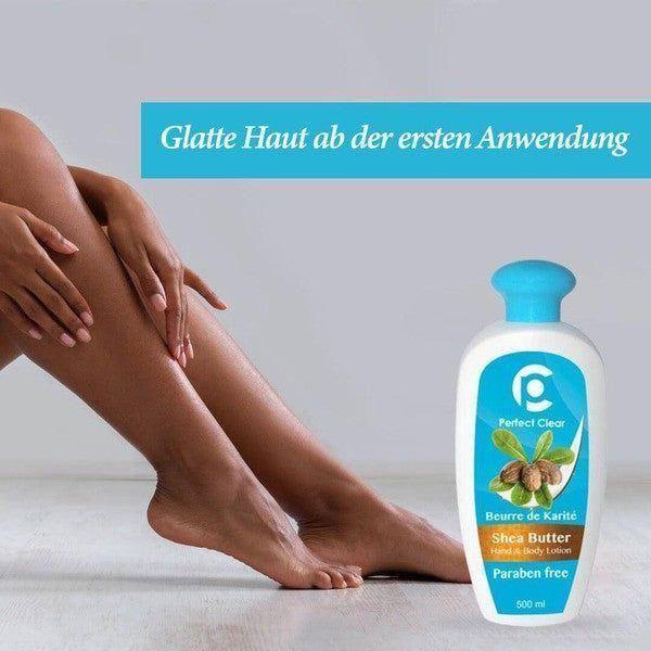 Perfect Clear Shea Butter Hand &amp; Body Lotion, Paraben free 500ml - gtwtoporld.com