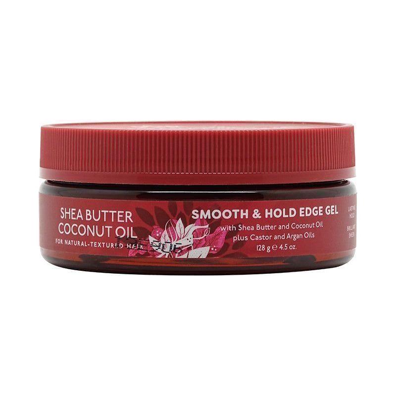 Pink Shea Butter Coconut Oil Smooth &amp; Hold Edge Gel 128G - gtwtoporld.com