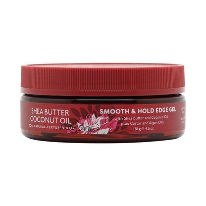 Pink Shea Butter Coconut Oil Smooth &amp; Hold Edge Gel 128G - gtwtoporld.com