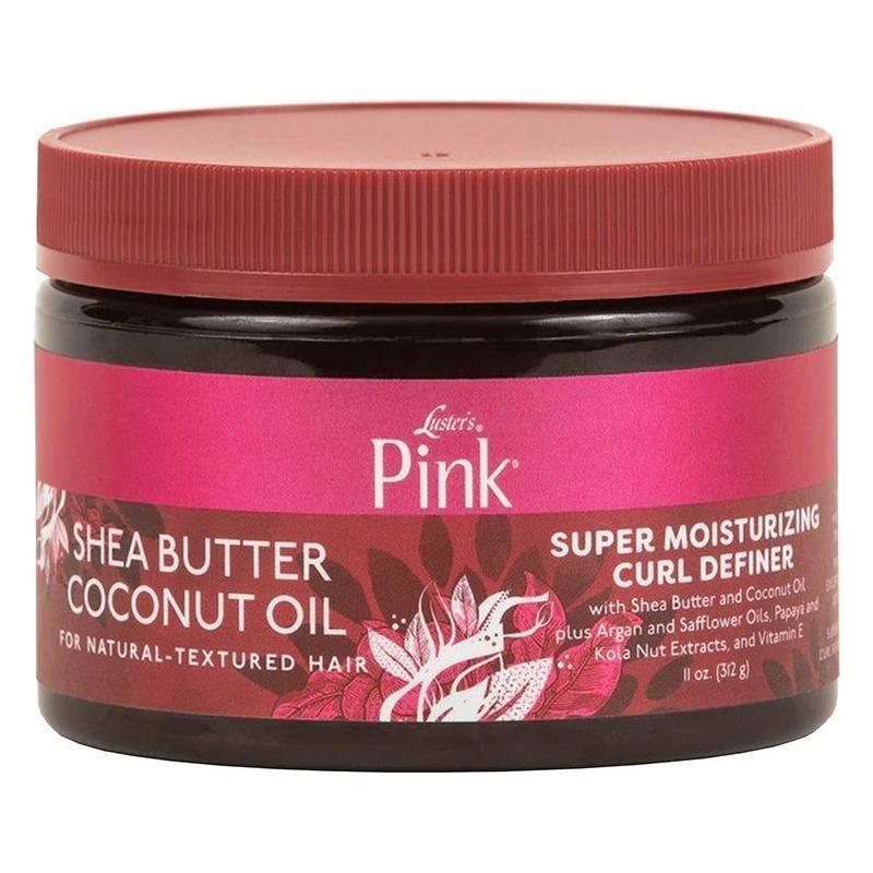 Pink Shea Butter Coconut Oil Super Moisturizing Curl Definer 312g - gtwtoporld.com