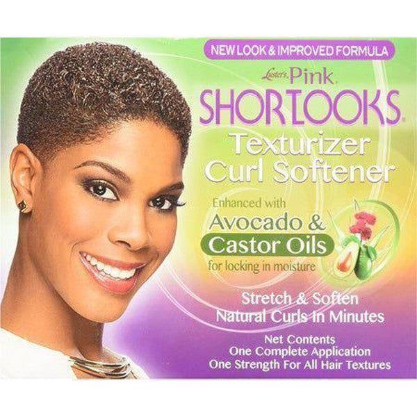 Pink ShortLooks Texturizer with Avocado &amp; Castor Oil - gtwtoporld.com
