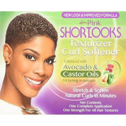 Pink ShortLooks Texturizer with Avocado &amp; Castor Oil - gtwtoporld.com