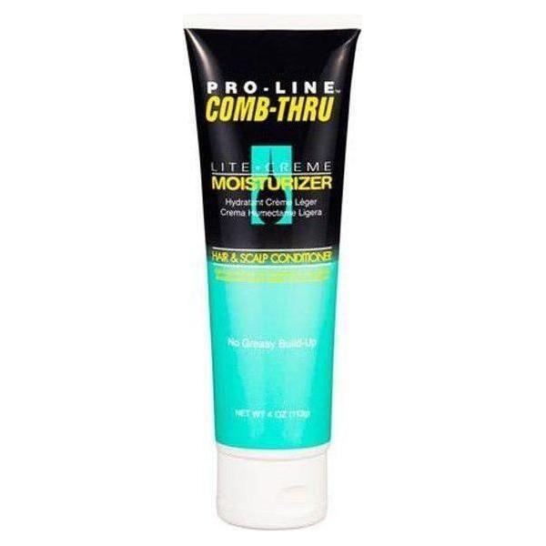 Pro - Line Comb - Thru Lite Creme Moisturizer Hair &amp; Scalp Conditioner 118ml - gtwtoporld.com