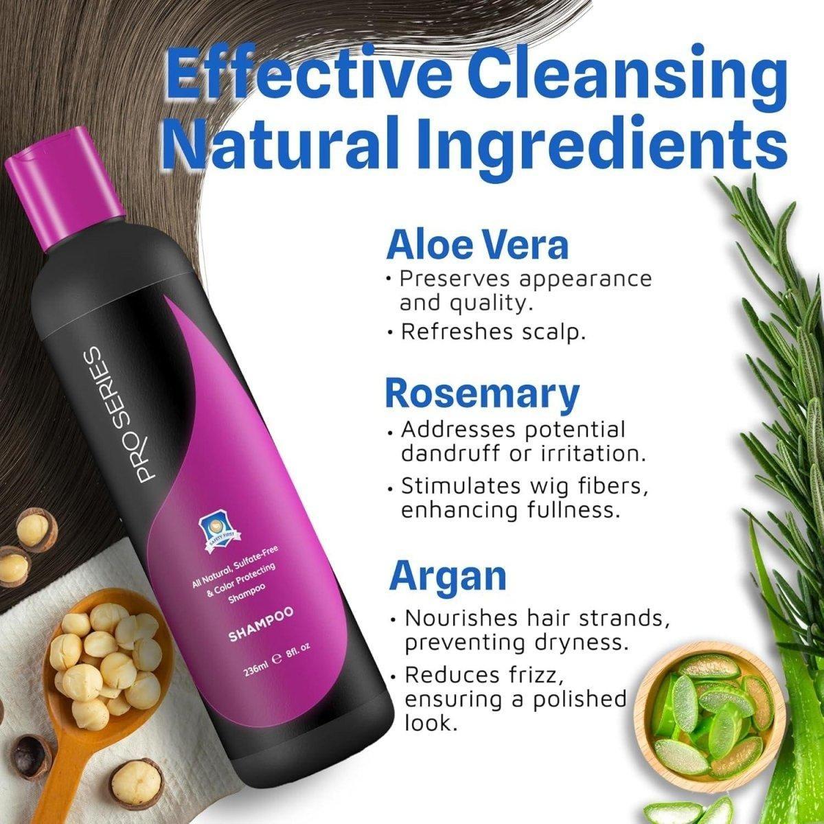 Pro Series All Natural Sulfate Free and Color Protection Shampoo 8oz - gtwtoporld.com
