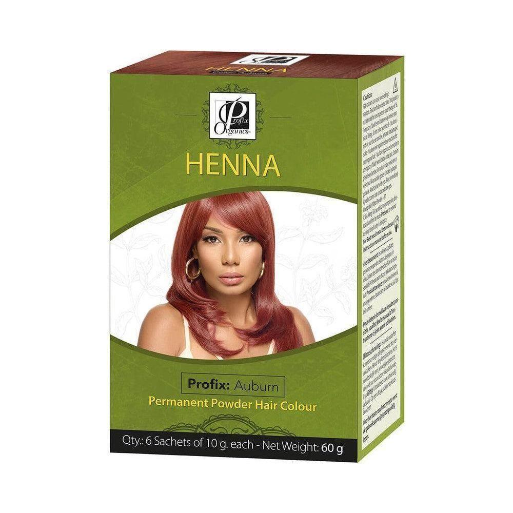 Profix Organics Henna Permanent Powder Hair Colour 60g - gtwtoporld.com