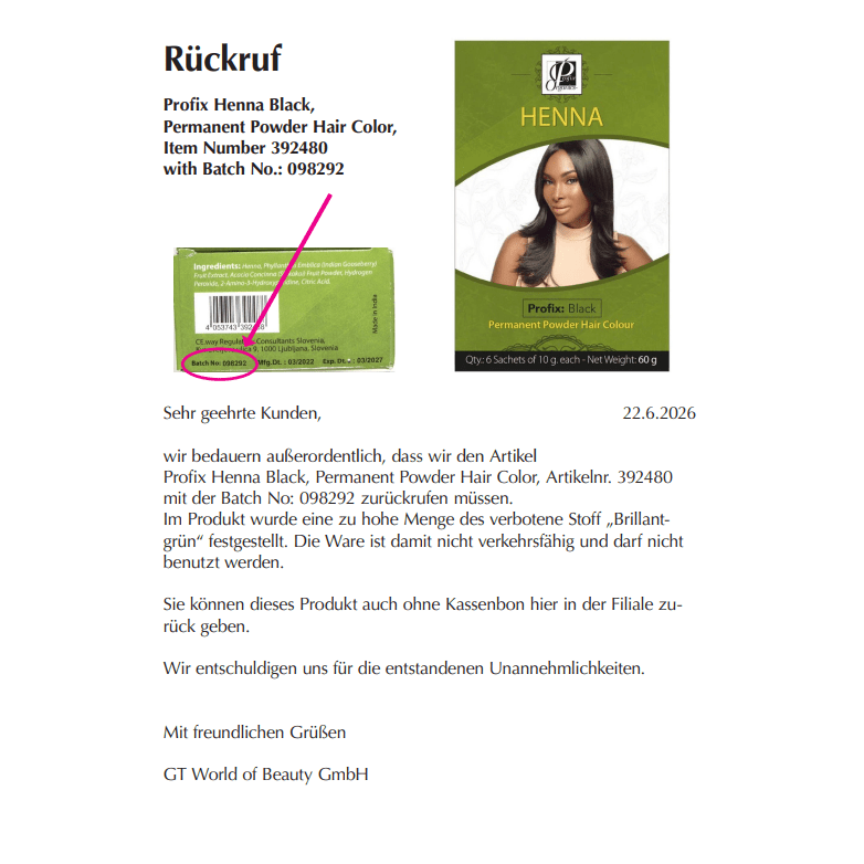 Profix Organics Henna Permanent Powder Hair Colour 60g - gtwtoporld.com