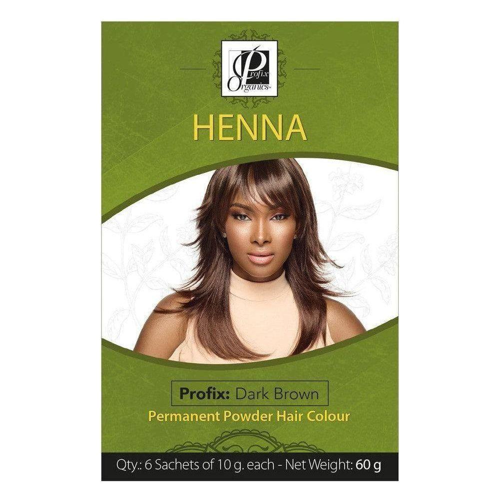 Profix Organics Henna Permanent Powder Hair Colour 60g - gtwtoporld.com