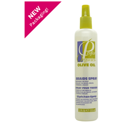 Profix Organics Olive Oil Braids Spray 355ml - gtwtoporld.com