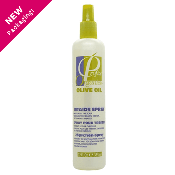 Profix Organics Olive Oil Braids Spray 355ml - gtwtoporld.com