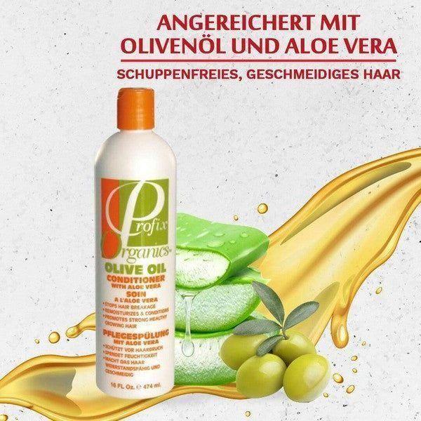 Profix Organics Olive Oil Conditioner with Aloe Vera 474ml - gtwtoporld.com