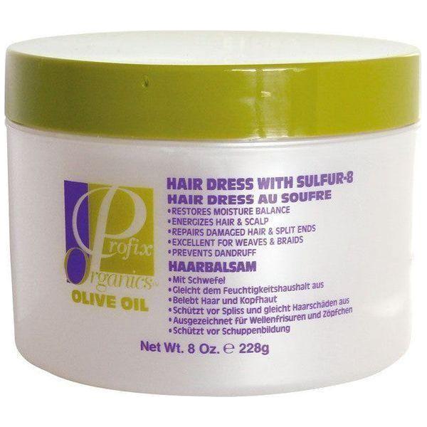Profix Organics Olive Oil Hair Dress with Sulfur - 8 237ml - gtwtoporld.com