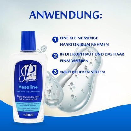 Profix Organics Vaseline Hair Tonic and Conditioner 300 ml - gtwtoporld.com