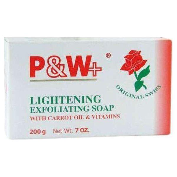 P&amp;W Lightening Exfoliating Soap With Carrot Oil And Vitamins 200G - gtwtoporld.com
