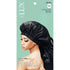 Qfitt Braid Luxury Silky Satin Coated Shower & Conditioning Cap - Onyx - gtwtoporld.com