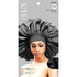 Qfitt Jumbo LUX Silky Satin Bonnet - Onyx - gtwtoporld.com