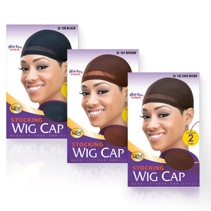 Qfitt Stocking Wig Cap (2pcs) - gtwtoporld.com