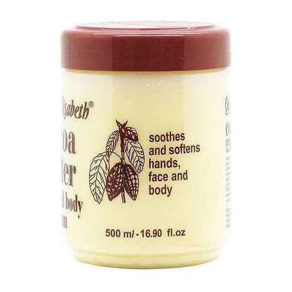 Queen Elisabeth Cocoa Butter Hand and Body Cream 500 ml - gtwtoporld.com
