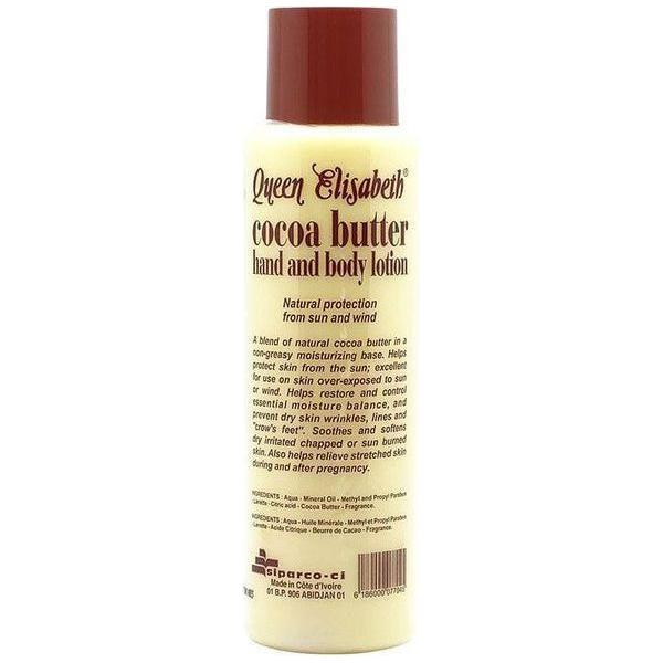 Queen Elisabeth Cocoa Butter Hand and Body Lotion 400ml - gtwtoporld.com
