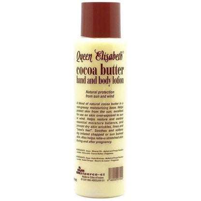 Queen Elisabeth Cocoa Butter Hand and Body Lotion 400ml - gtwtoporld.com