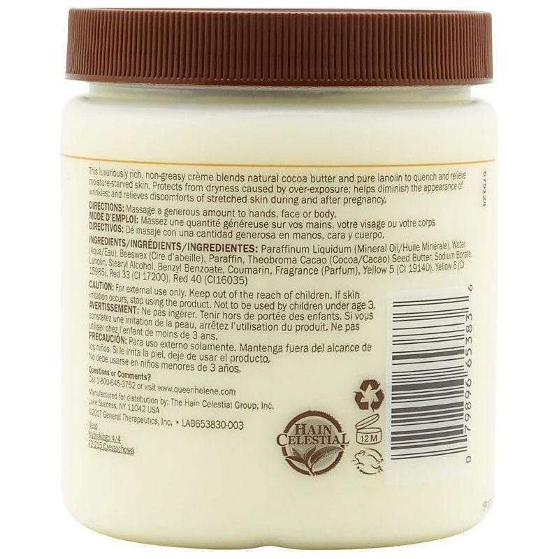 Queen Helene Cocoa Butter Face +Body Creme 443ml - gtwtoporld.com