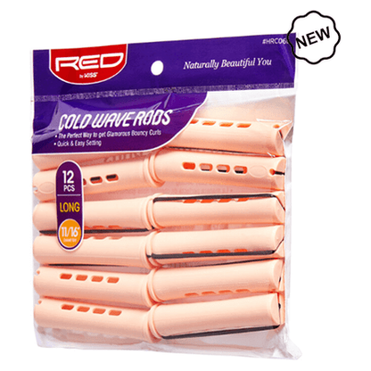 Red by Kiss Cold Wave Rods Long 12Pcs - gtwtoporld.com