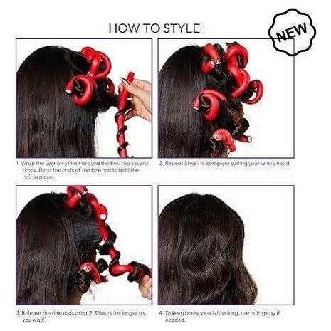 Red By Kiss Flexi Rods - gtwtoporld.com