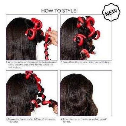 Red By Kiss Flexi Rods - gtwtoporld.com