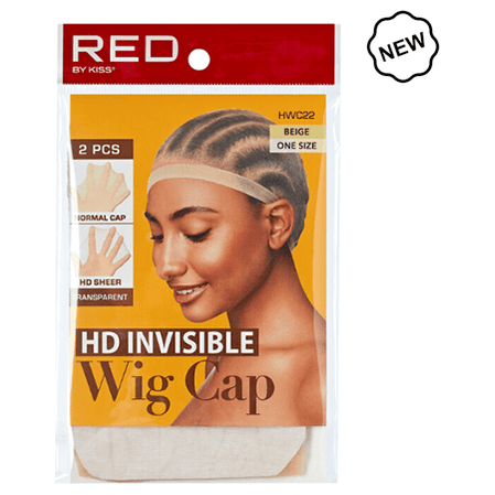 Red By Kiss HD Invisible Stocking Wig Cap 2pcs - gtwtoporld.com