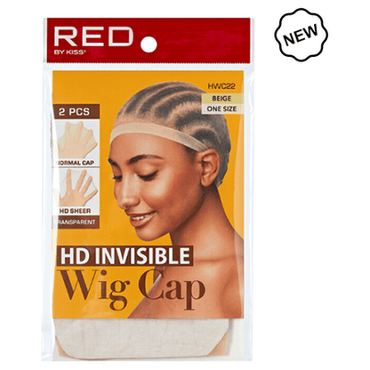 Red By Kiss HD Invisible Stocking Wig Cap 2pcs - gtwtoporld.com