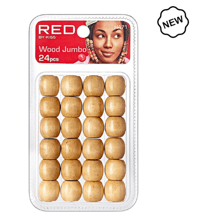 Red By Kiss Jumbo Hair Beads Jumbo 24pcs - gtwtoporld.com