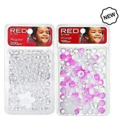 Red By Kiss Kids Hair Beads Regular / XLarge - gtwtoporld.com