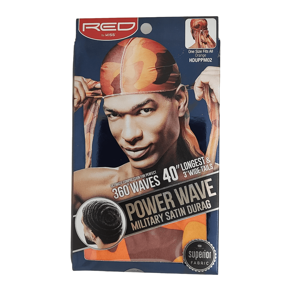 RED By Kiss: Power Wave Military Durag - gtwtoporld.com