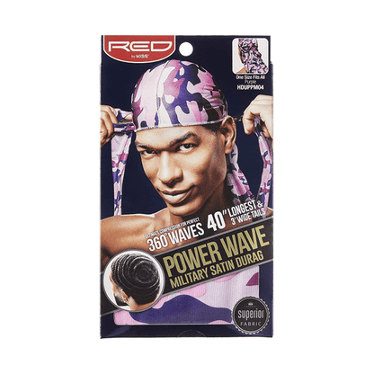RED By Kiss: Power Wave Military Durag - gtwtoporld.com