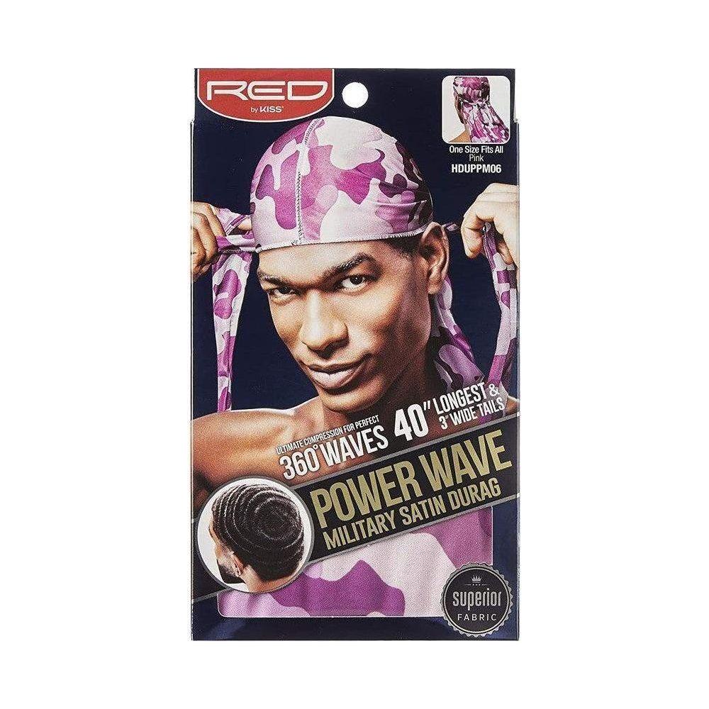 RED By Kiss: Power Wave Military Durag - gtwtoporld.com