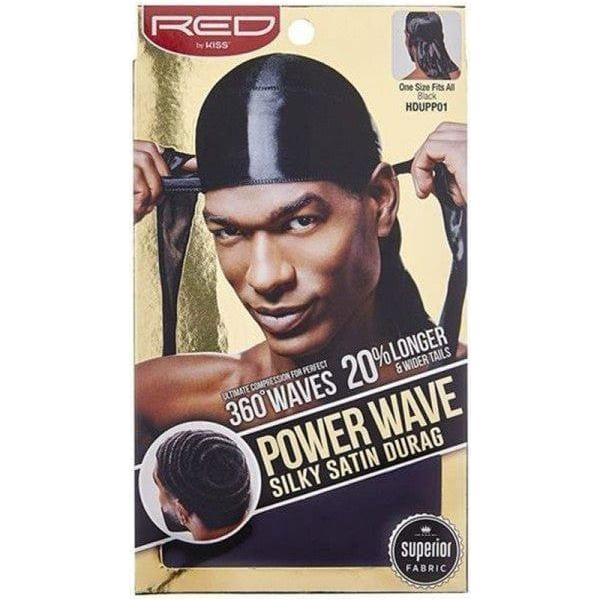 Red By Kiss Power Wave Silky Satin Durag _ Superior Fabric - gtwtoporld.com