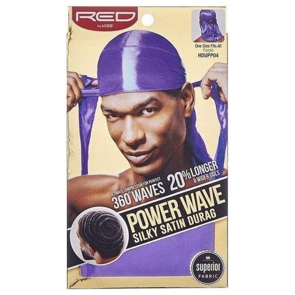Red By Kiss Power Wave Silky Satin Durag _ Superior Fabric - gtwtoporld.com