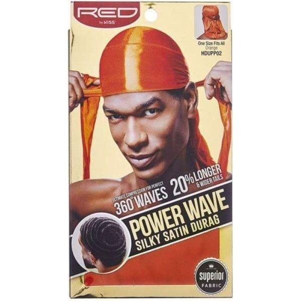 Red By Kiss Power Wave Silky Satin Durag _ Superior Fabric - gtwtoporld.com