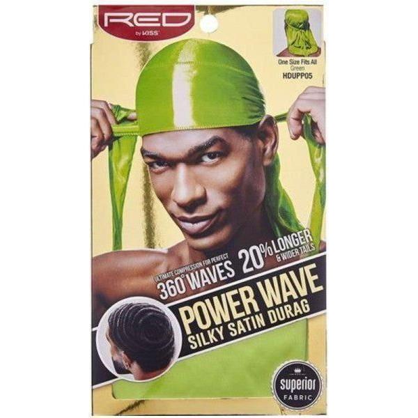 Red By Kiss Power Wave Silky Satin Durag _ Superior Fabric - gtwtoporld.com